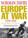 Europe at War 1939-1945 (eBook): No Simple Victory